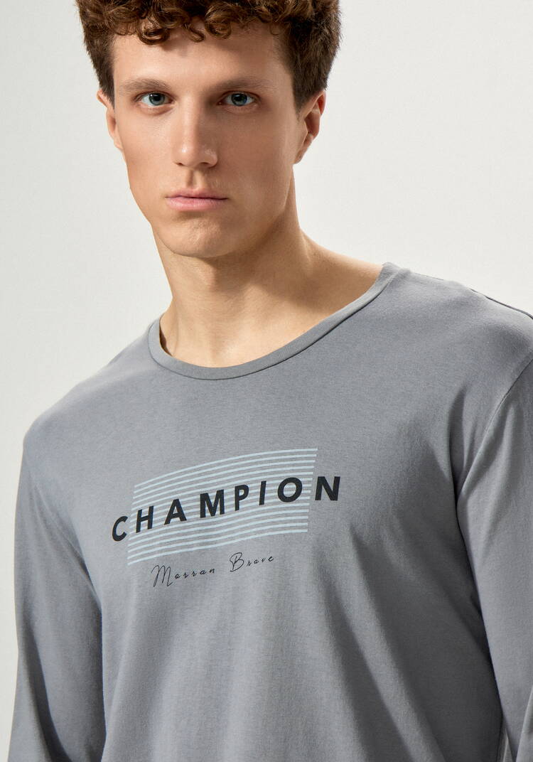 Лонгсливы с лаконичным принтом, 2 шт. шир.  750, рис. 6