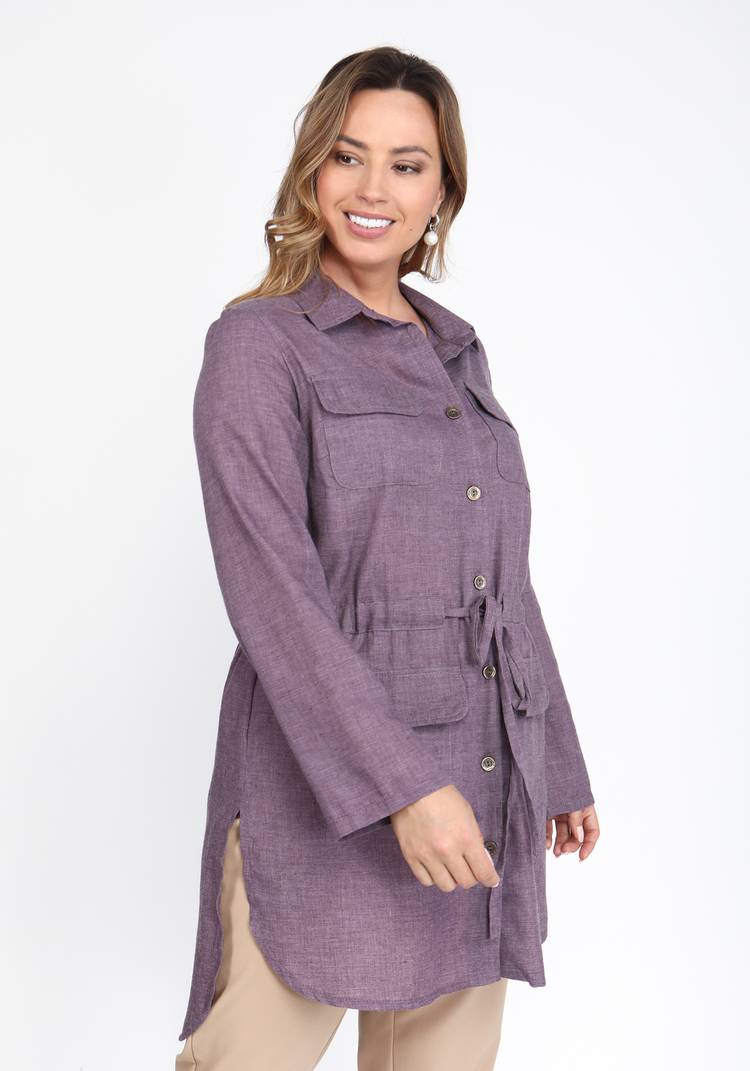 Рубашка удлиненная на кулиске шир.  750, рис. 16