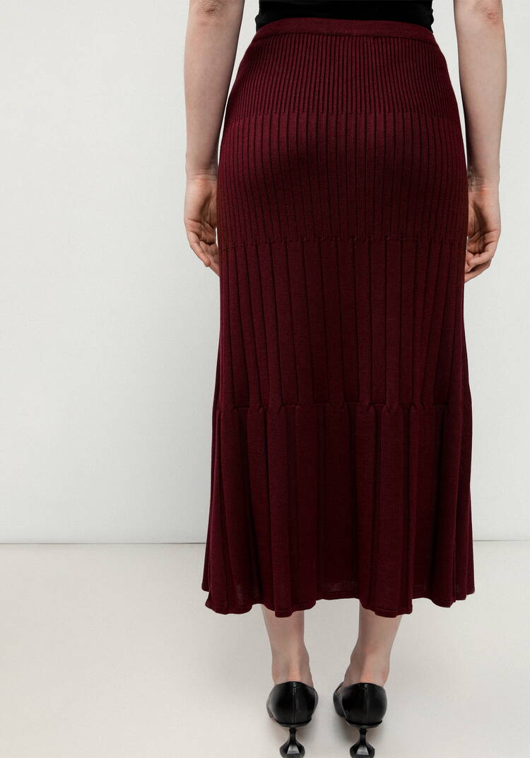 Юбка с фигурными складками шир.  750, рис. 27