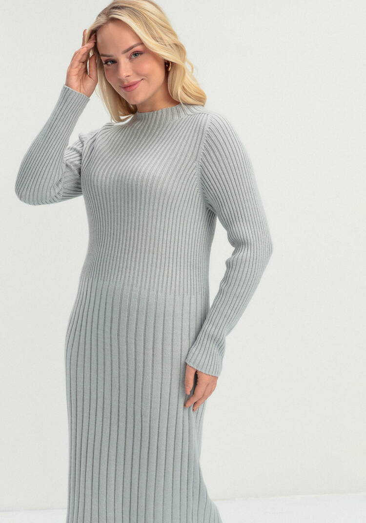 Платье прямого силуэта в рубчик шир.  750, рис. 10