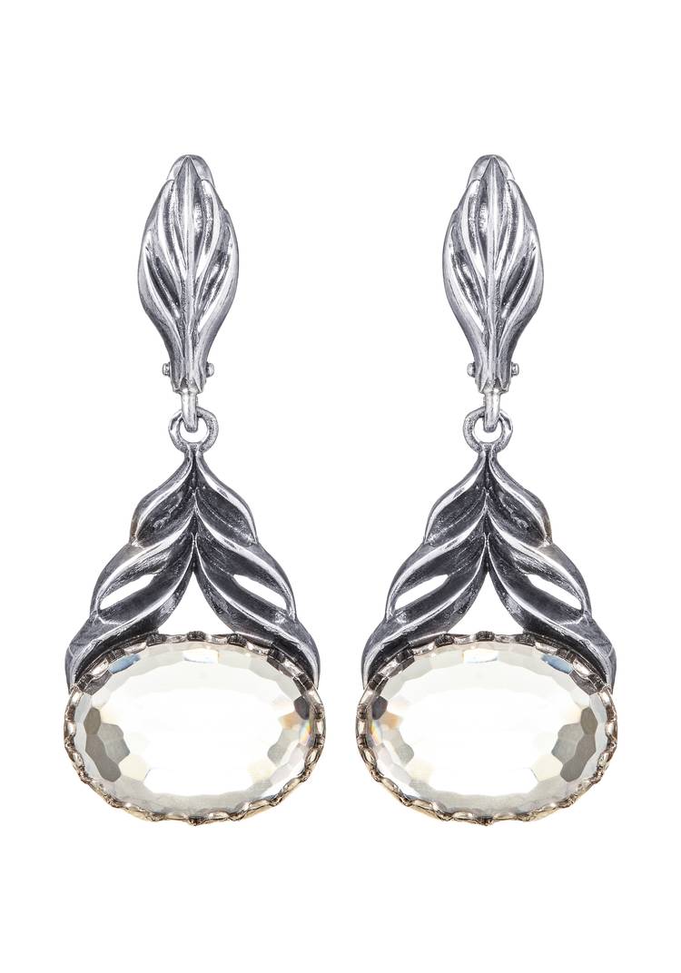 Серьги Перо Жар - птицы шир. 750, рис. 3