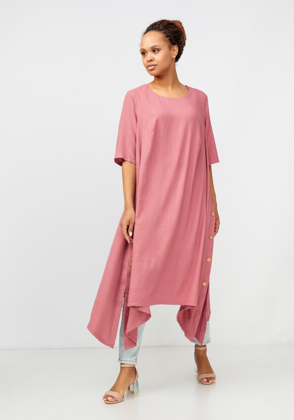 Удлиненная туника с разрезами шир.  580, рис. 4