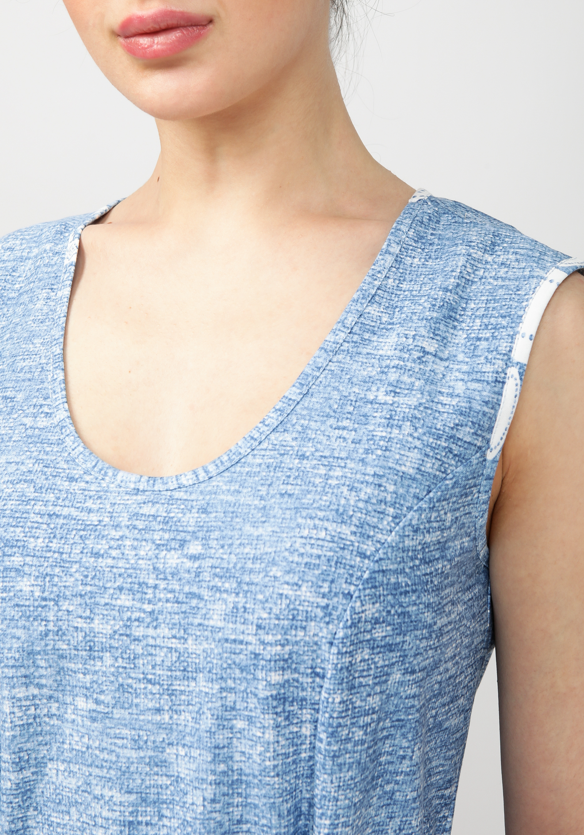 Платье летнее "Амелия" Алтекс, цвет синий, размер 58 - фото 4
