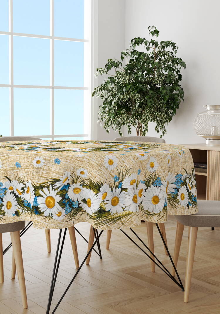 Скатерть гобеленовая Ромашковое лето шир.  750, рис. 5