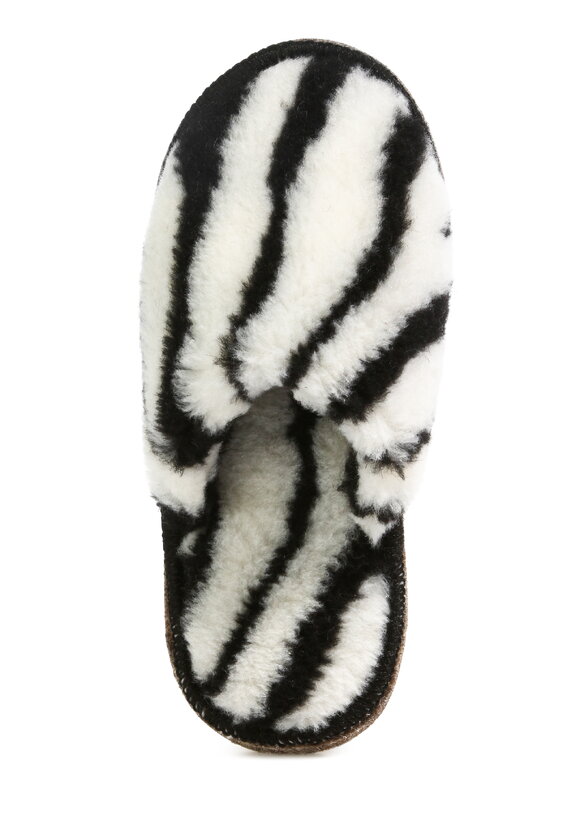 Тапочки из овечьей шерсти Меринос шир.  580, рис. 14