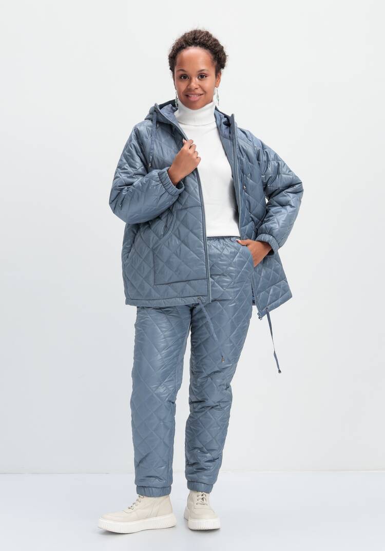 Брюки стёганые утеплённые шир.  750, рис. 32