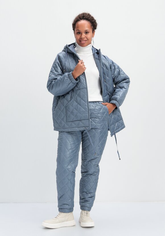 Брюки стёганые утеплённые шир.  580, рис. 32