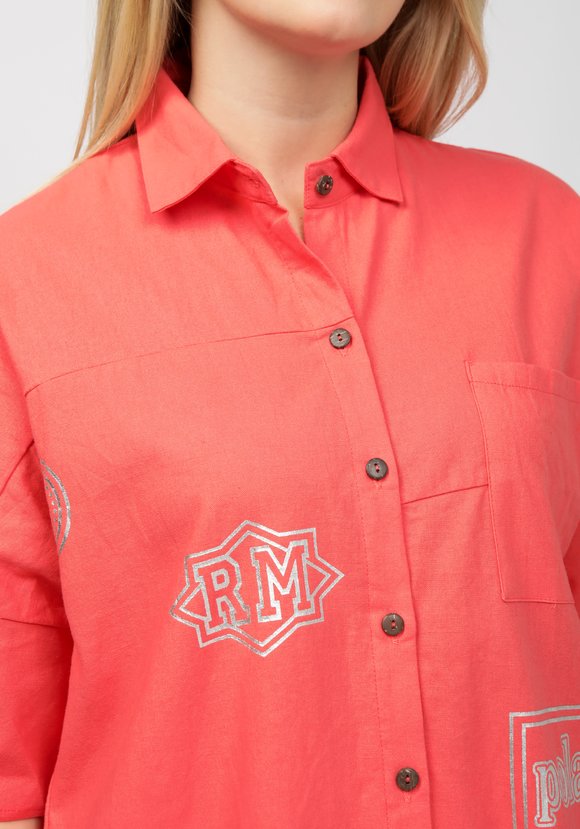 Удлиненная рубашка женская Каролин шир.  580, рис. 4