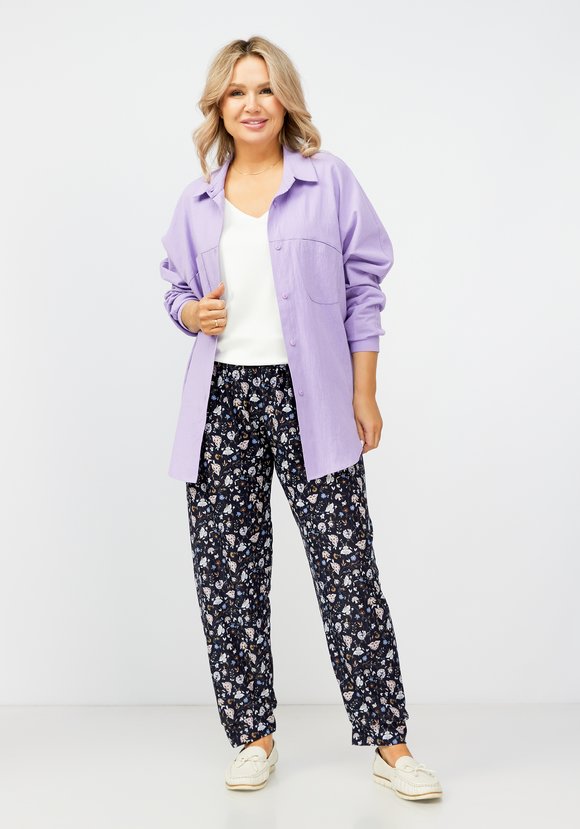 Брюки женские Альбертина шир.  580, рис. 2