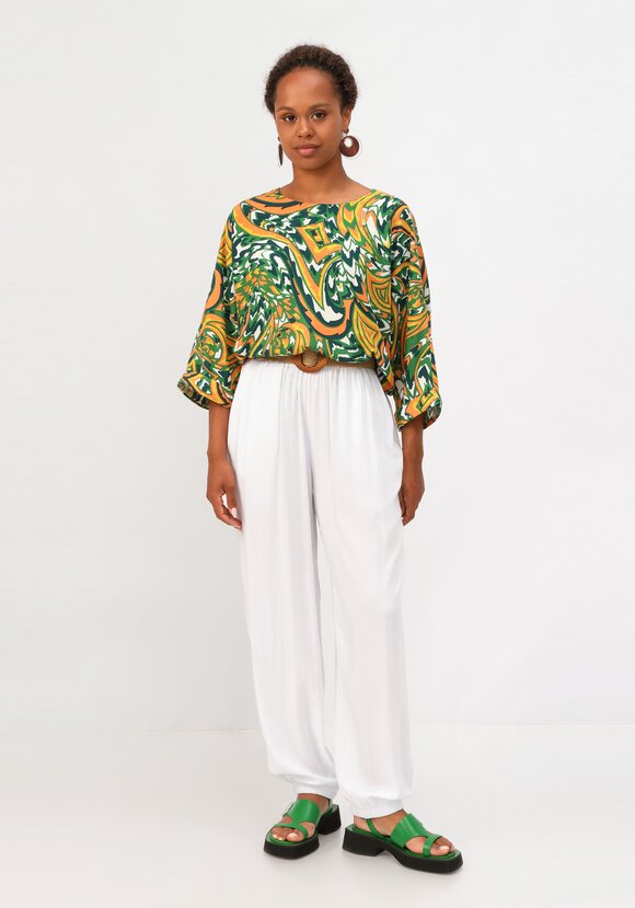 Брюки-шаровары на резинке шир.  580, рис. 30