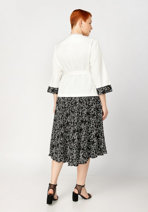 Комплект: пиджак с юбкой шир.  580, рис. 12