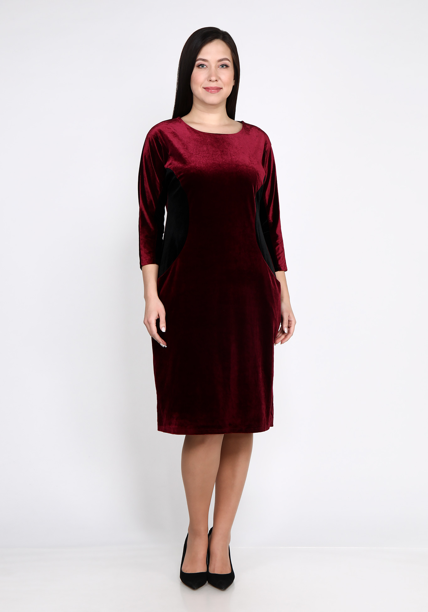 Платье "Леся" Kumar collection, размер 58, цвет красный - фото 5