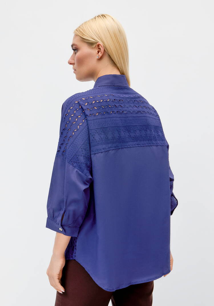 Рубашка женская с вышивкой по низу шир.  750, рис. 9