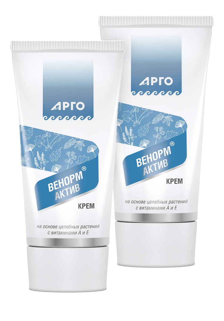 Крем антиварикозный Венорм Актив, 2 шт. шир.  750, рис. 1