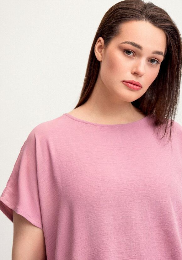 Блуза с круглой горловиной и разрезами шир.  580, рис. 18