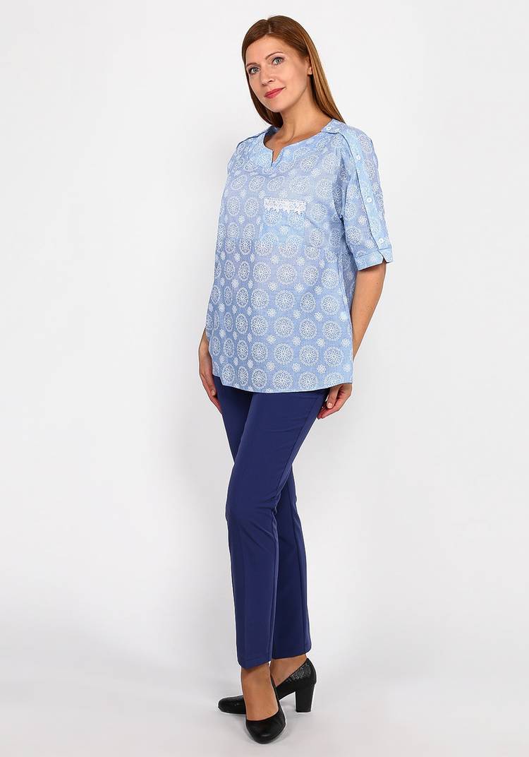 Брюки женские на молнии шир.  750, рис. 6