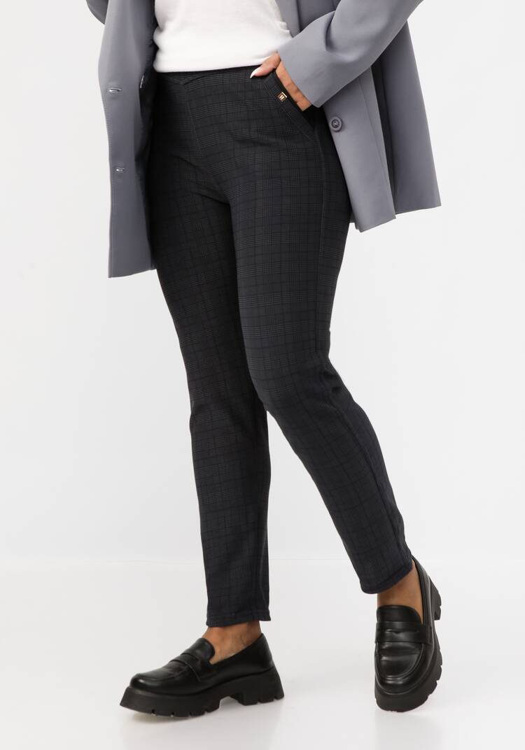 Брюки женские  в клетку Кэйт шир.  750, рис. 6