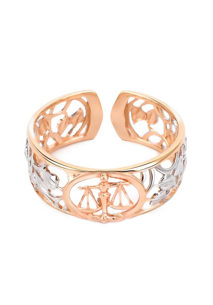 Серебряное кольцо, Знак Зодиака шир.  750, рис. 22