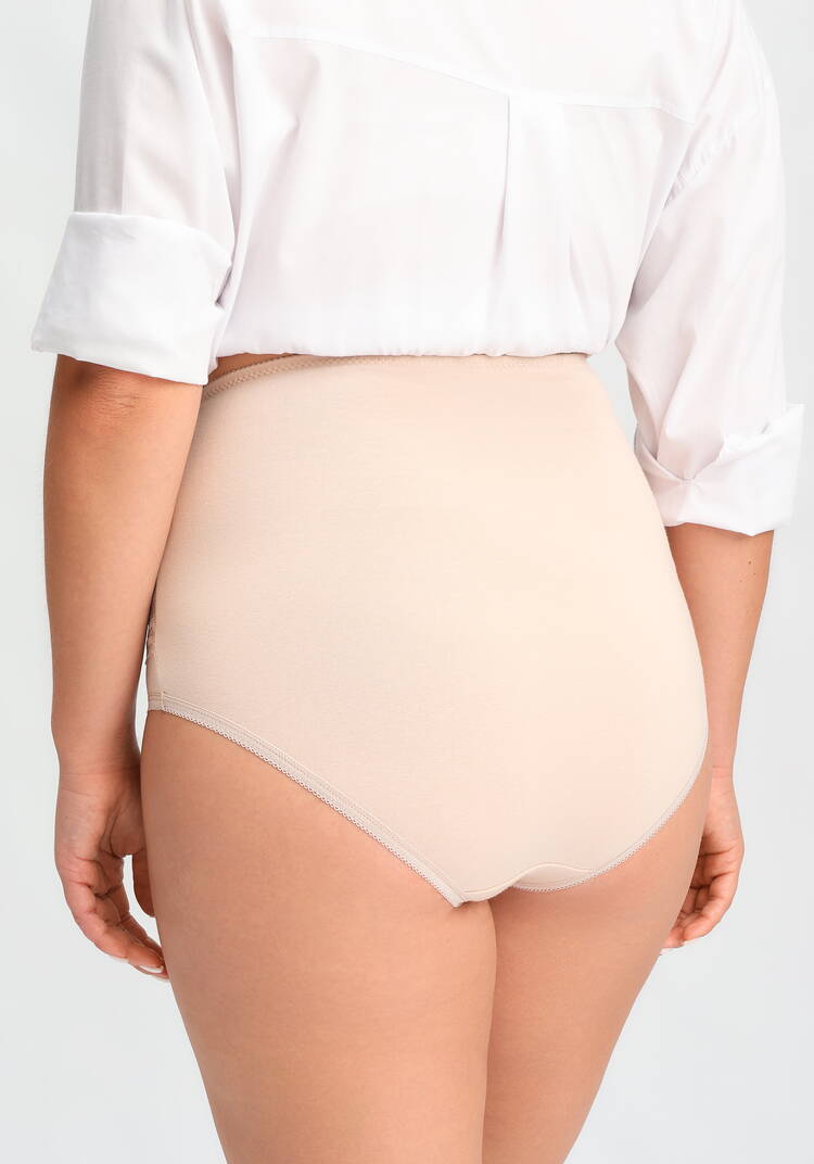 Трусы с высокой талией `Элегант шир.  750, рис. 14