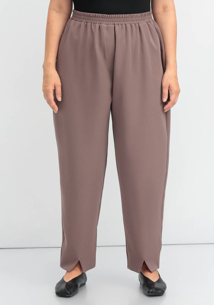 Брюки-бананы с разрезами шир.  750, рис. 12