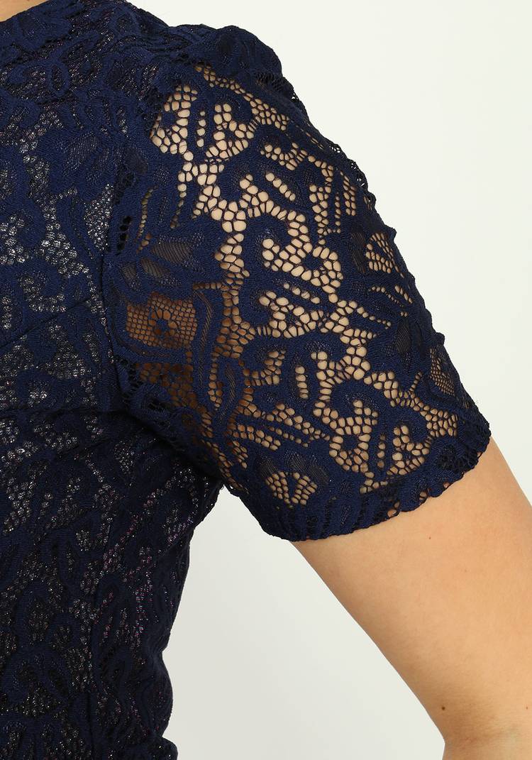 Платье с кружевом длиной макси шир.  750, рис. 4