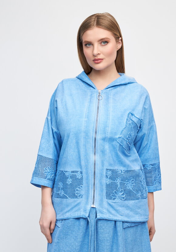 Пыльник на молнии с кaпюшоном шир.  580, рис. 4