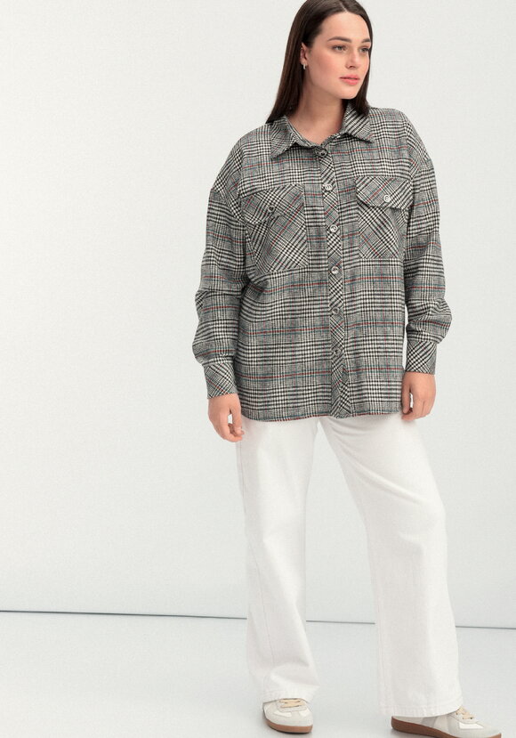 Рубашка утепленная с карманами шир.  580, рис. 2