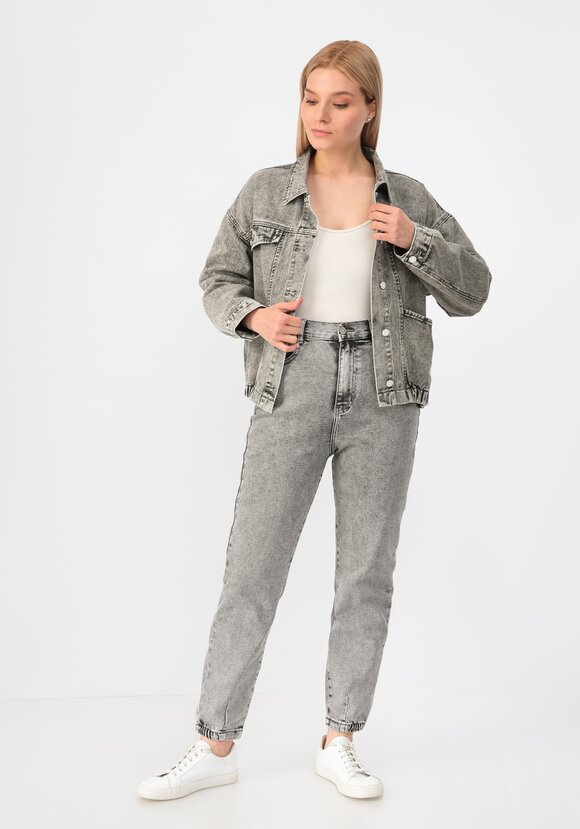 Куртка джинсовая Милена шир.  580, рис. 8