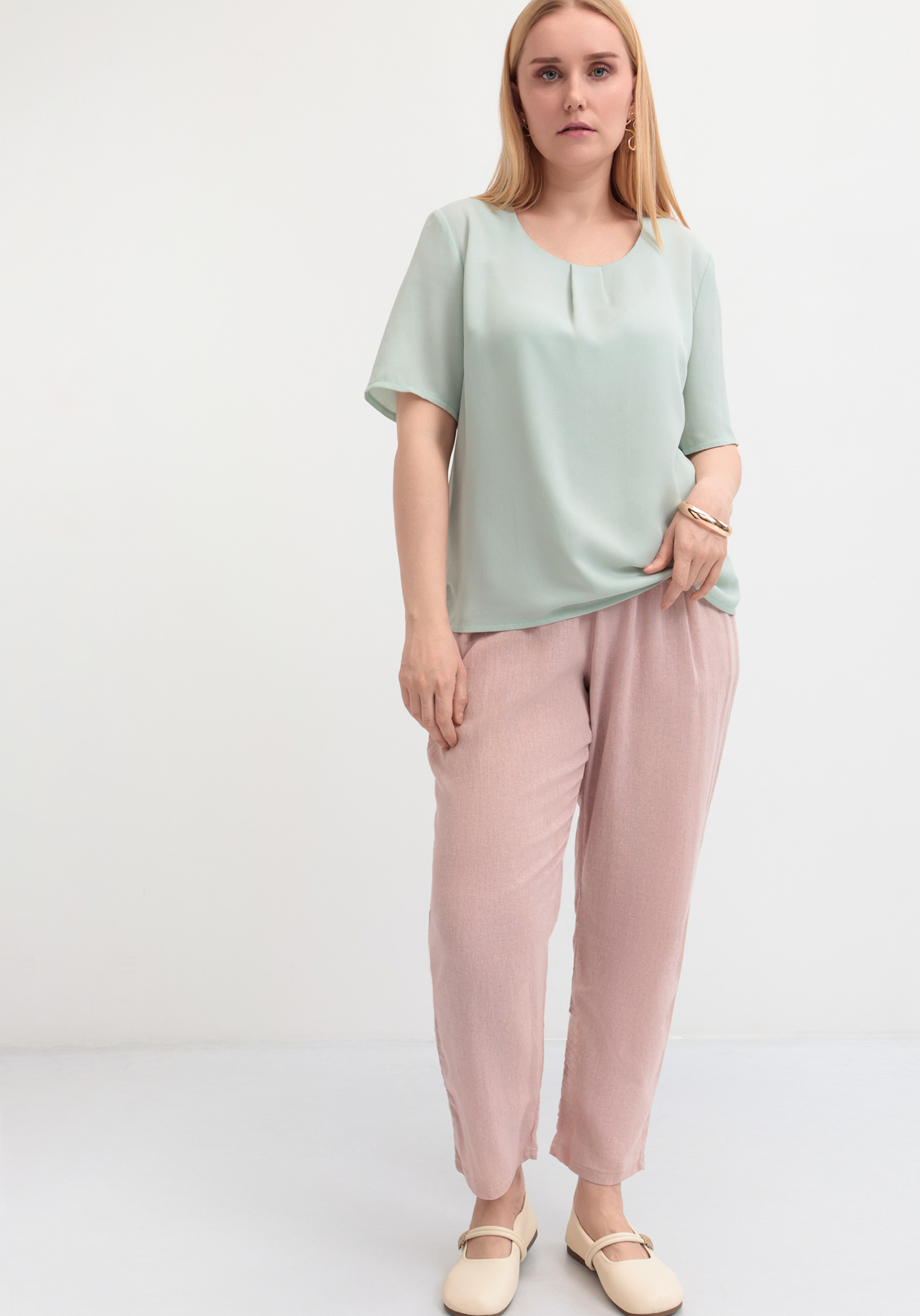 

Брюки "Нежное обаяние", Розовый