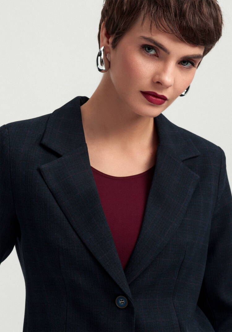 Пиджак с нашивкой на рукаве шир.  750, рис. 13