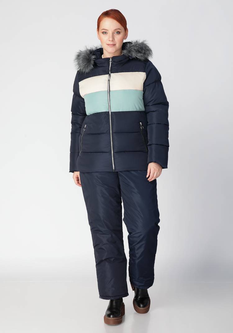 Костюм горнолыжный с мехом шир.  750, рис. 9