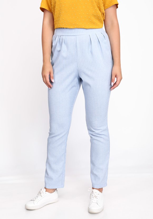 Брюки в полоску шир.  580, рис. 14