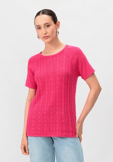 Джемпер с круглым горлом