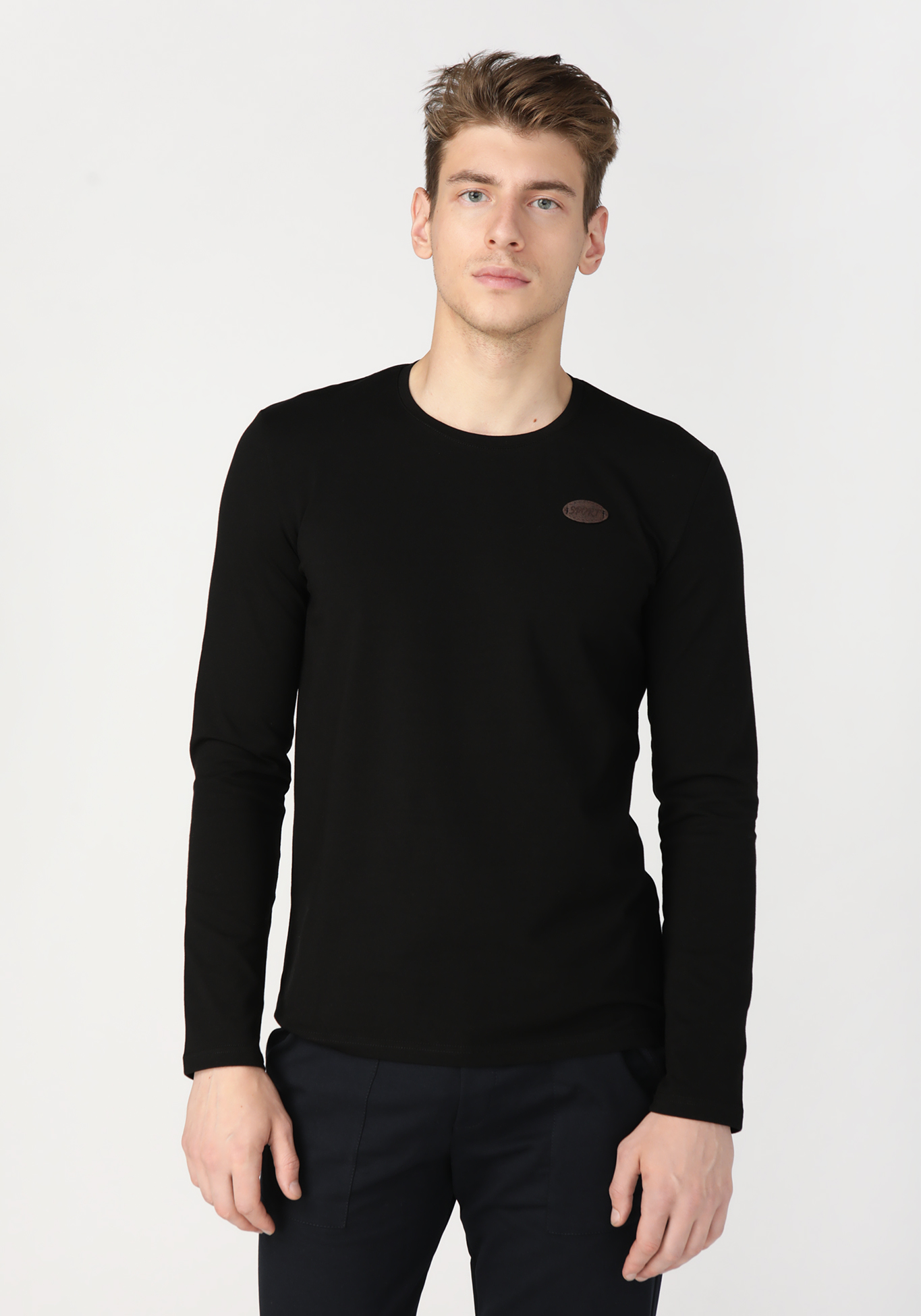 

Лонгслив мужской «Степан», Черный