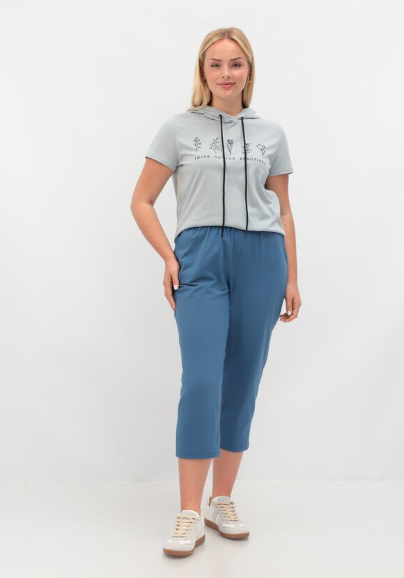 Брюки с кулиской длиной 7/8 шир.  580, рис. 23