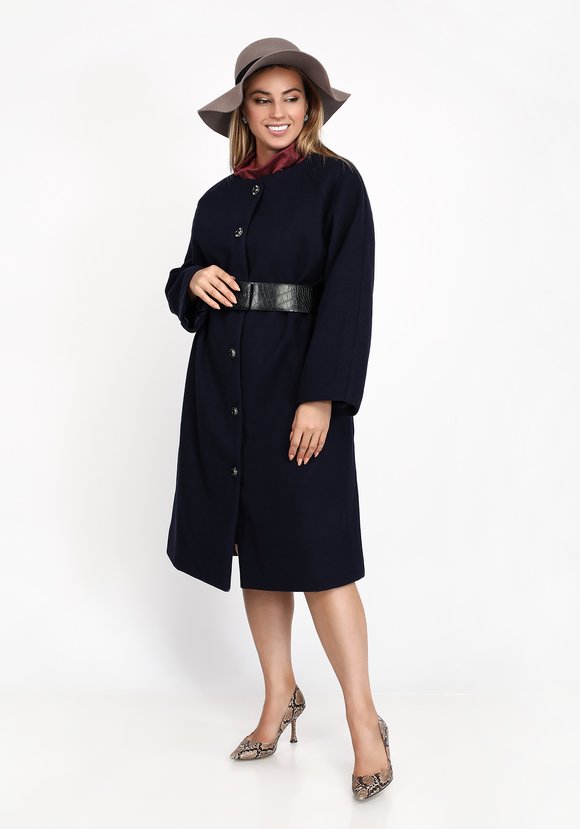 Пальто на пуговицах шир.  580, рис. 15