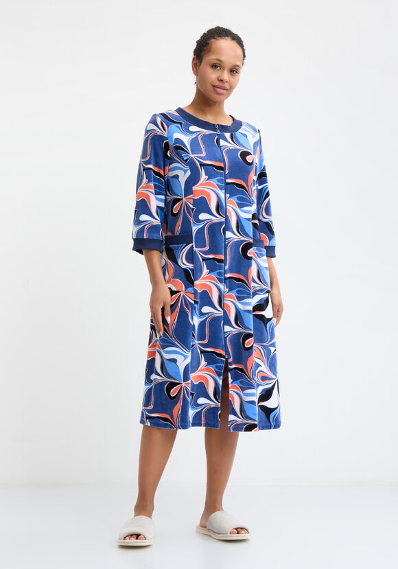 Халат велюровый Эстер шир.  580, рис. 9