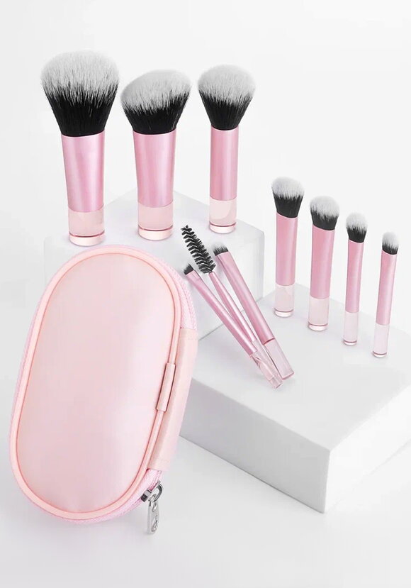 Набор кистей для макияжа Розовый шик шир.  580, рис. 1