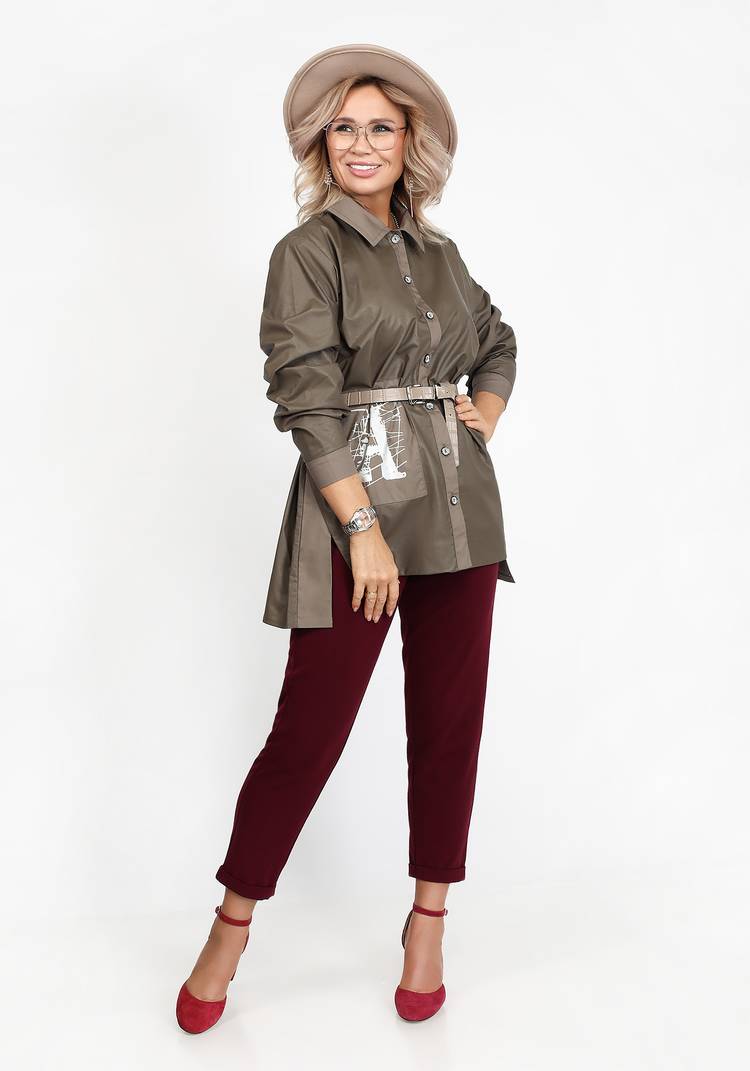 Блуза Долгожданный рассвет шир.  750, рис. 11