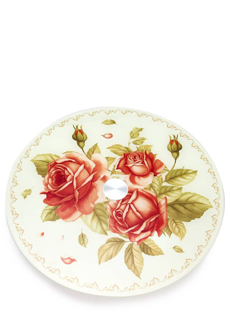 Тортовница вращающаяся из закаленного стекла шир.  750, рис. 1