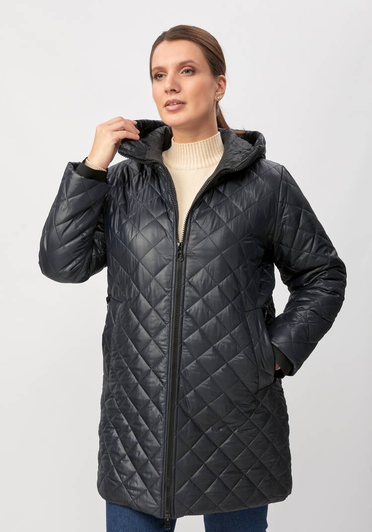 Куртка с капюшоном удлиненная шир.  750, рис. 9