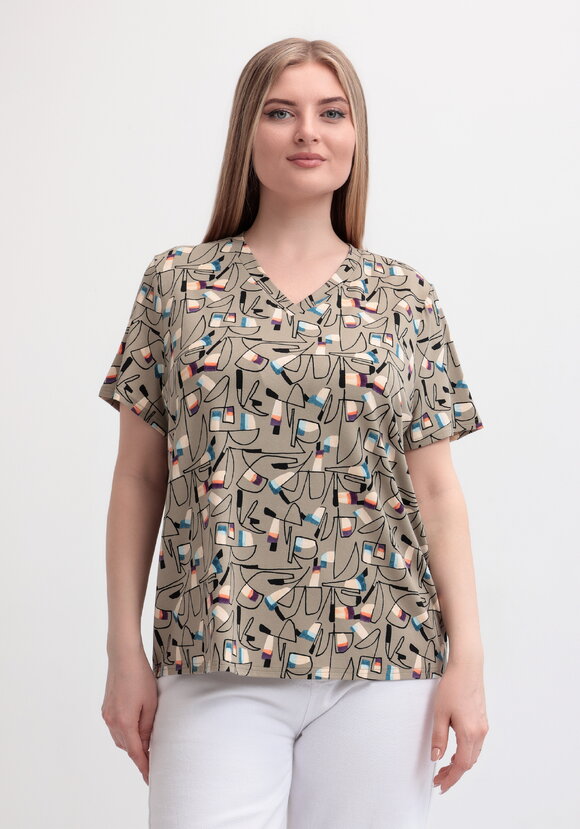 Блуза Эльвира шир.  580, рис. 4