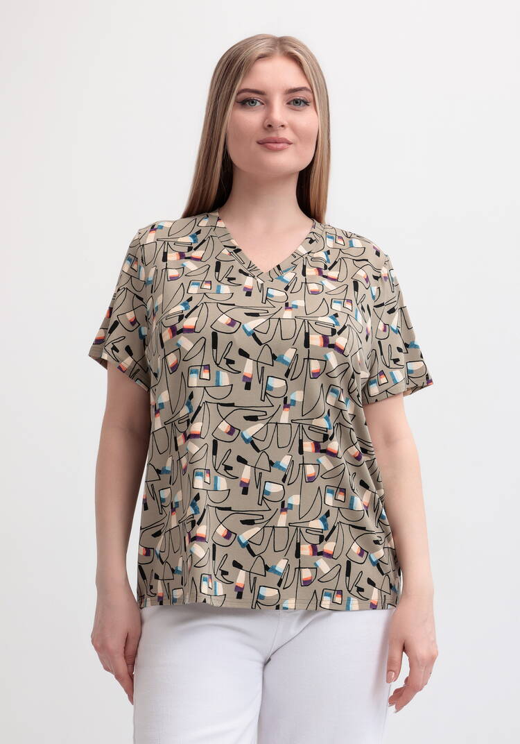 Блуза Эльвира шир.  750, рис. 4