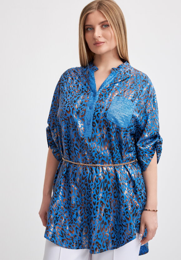 Блузка Ванесса шир.  580, рис. 7