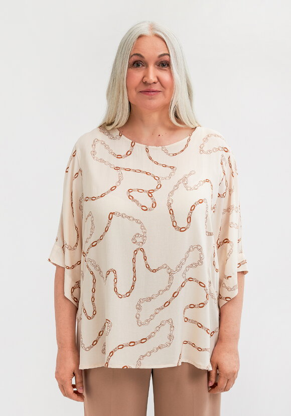 Блузка Орели шир.  580, рис. 16