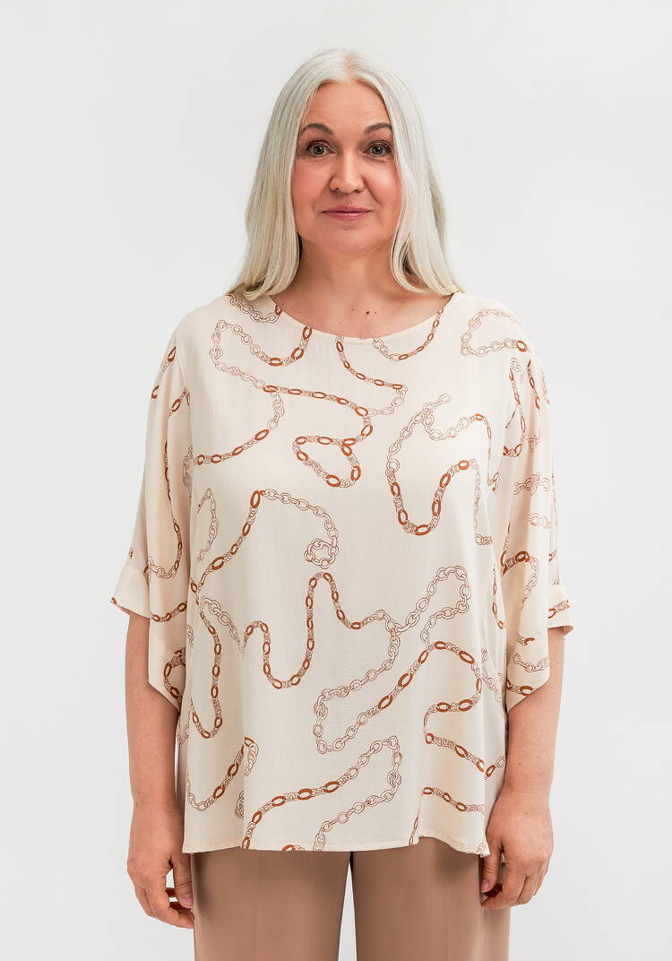 Блузка Орели шир.  750, рис. 16