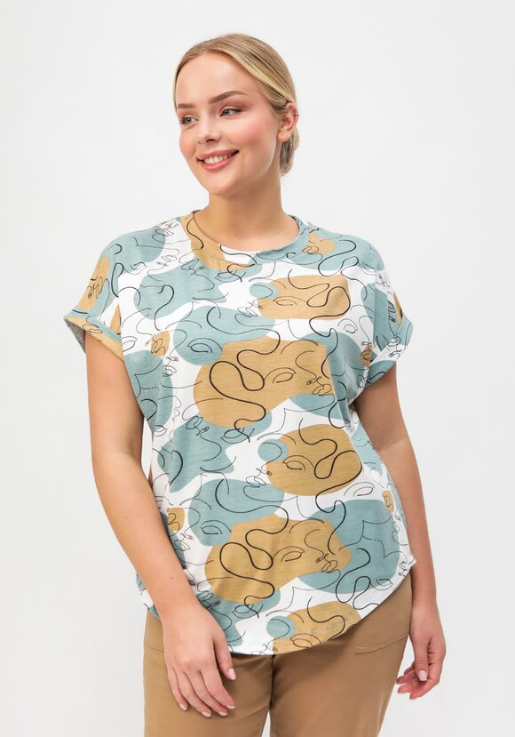 Футболка хлопковая Удобный стиль шир.  580, рис. 1