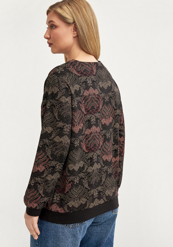 Блуза на молнии из трикотажа шир.  580, рис. 3