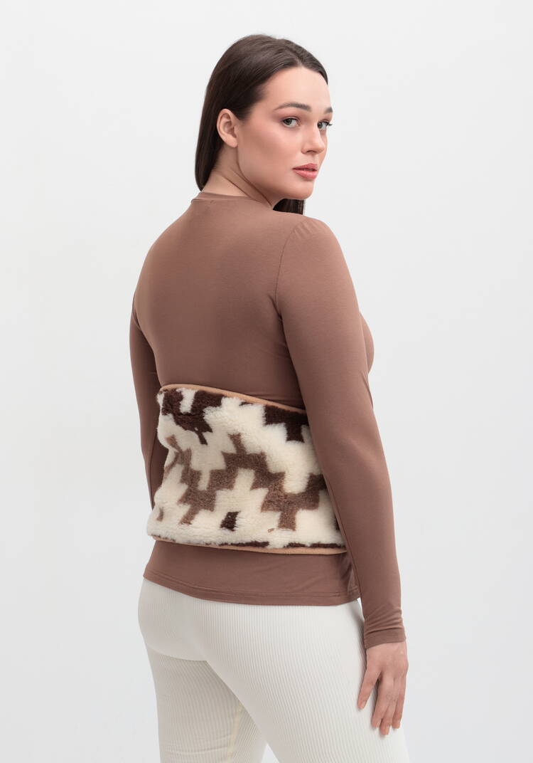 Пояс согревающий из верблюжьей шерсти шир.  750, рис. 8