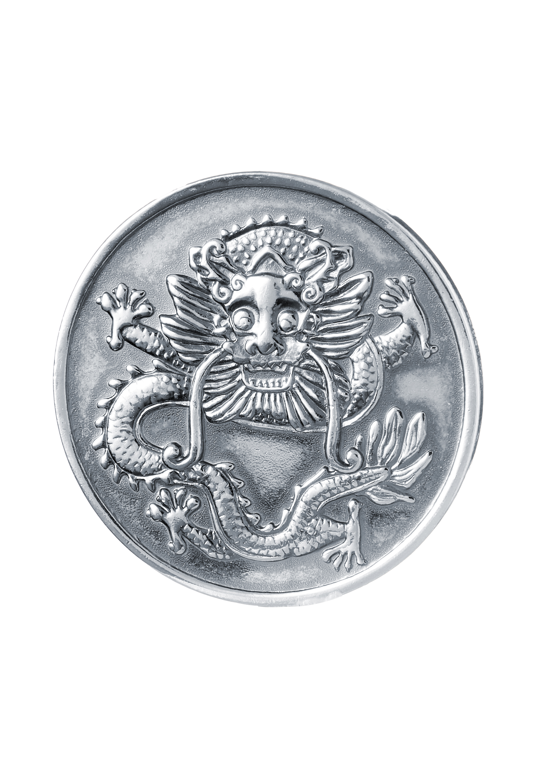 Сувенир серебряный "Символ удачи"